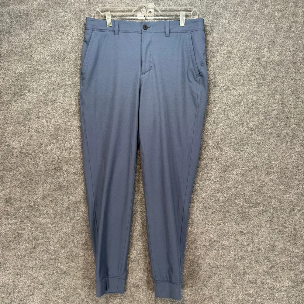 VRST Limitless Jogger Pants Mens 32 Blue Stretch Golf Athletic Performance